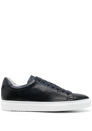 Doucal's lace-up low-top sneakers - Blue