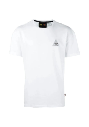 adidas 'Hu Race' boxy fit T-shirt - White