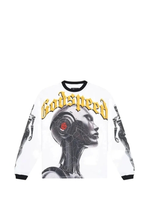 GODSPEED alexa long-sleeve sweatshirt - White