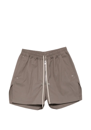 Rick Owens zip-up shorts - Grey