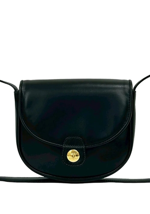 Celine Pre-Owned 2003 Leather Triomphe crossbody bag - Black