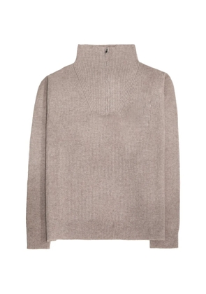Paura Helsinki half-zip sweater - Neutrals