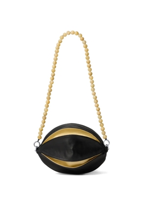 LEMAIRE balloon beaded clutch bag - Black