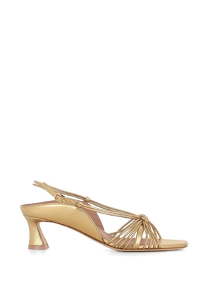 Malone Souliers Juni knot-detail sandals - Gold