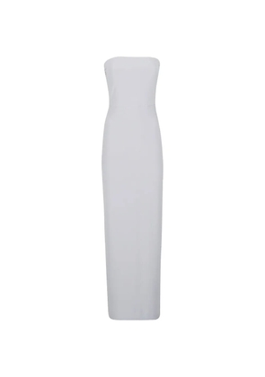Norma Kamali strapless maxi dress - Grey