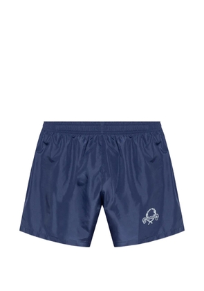Moschino logo swim shorts - Blue
