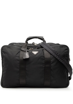 Prada Pre-Owned 2000-2013 Tessuto Triple Zip travel bag - Black