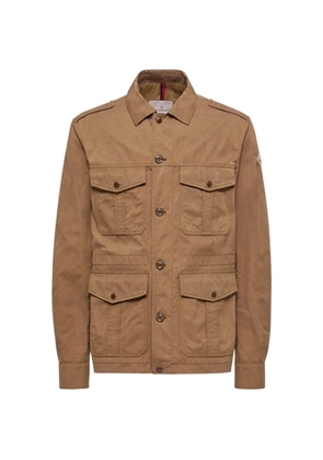 Moncler Amnicon button-up jacket - Brown