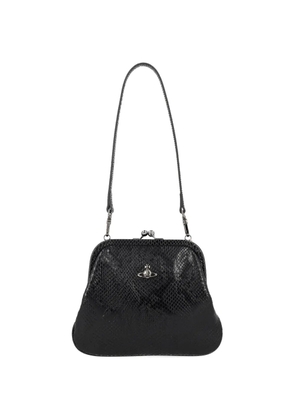 Vivienne Westwood Orb-logo shoulder bag - Black