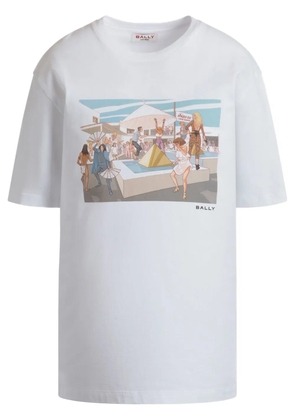 Bally x Leo Mas graphic-print T-shirt - White