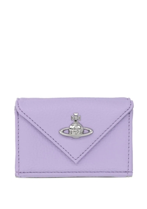 Vivienne Westwood Orb-detail wallet - Purple