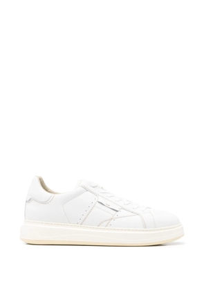 Woolrich Arrow perforated panel sneakers - White