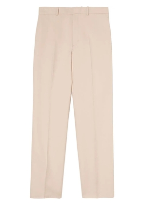 Off-White cotton tailored trousers - Neutrals