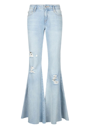 LIU JO low-rise flared jeans - Blue
