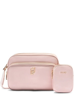 LIU JO logo-detail crossbody bag - Pink