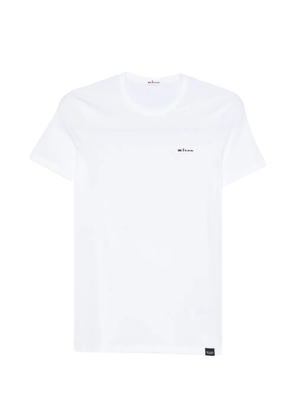 Kiton logo-embroidered T-shirt - White