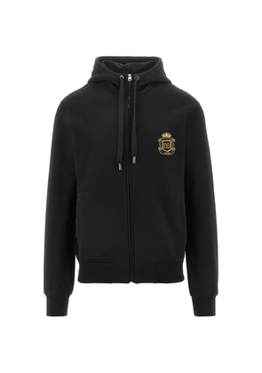 Dolce & Gabbana logo-detail hoodie - Black