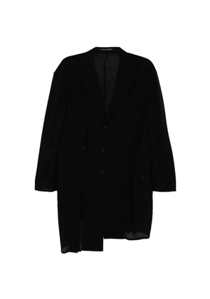 Yohji Yamamoto chest pouch pocket jacket - Black