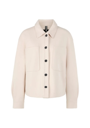 MARCCAIN Tigermania button-up cotton jacket - Neutrals