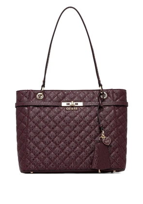 GUESS USA Idra 4G shoulder bag - Purple
