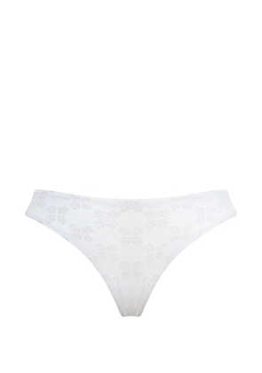 Vilebrequin tortoise detail bikini bottom - White