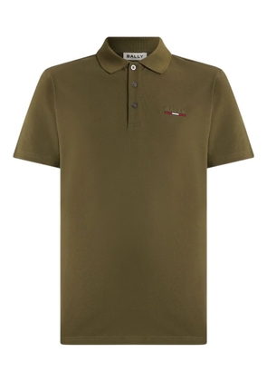 Bally logo-embroidered polo shirt - Green