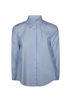 Robert Friedman striped long-sleeve shirt - Blue