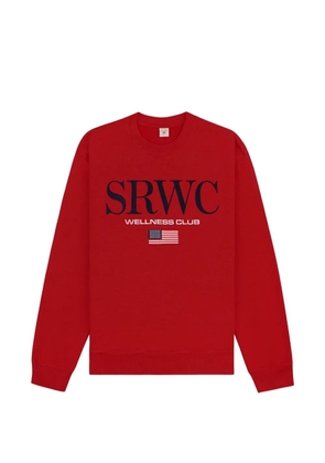 Sporty & Rich embroidered crew-neck sweatshirt