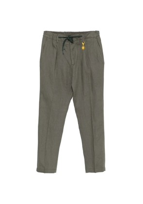 Manuel Ritz drawstring trousers - Green