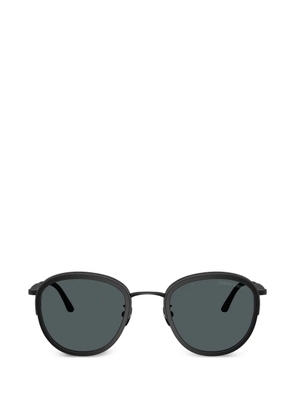Giorgio Armani round-frame sunglasses - Black