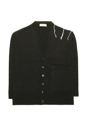 Paura Rimini patch-pocket cardigan - Black