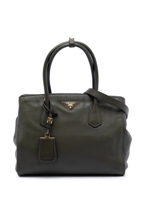 Prada Pre-Owned 2000-2025 Vitello Daino Open Convertible Tote satchel - Brown