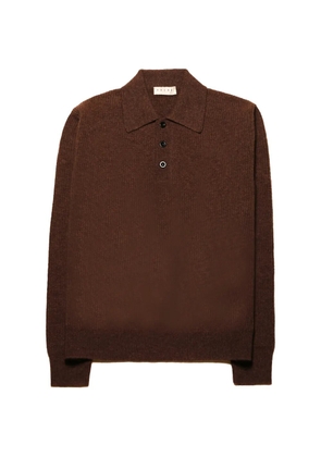 Paura Palermo knitted polo shirt - Brown