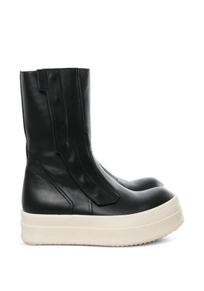 Rick Owens platform zip sneakers - Black