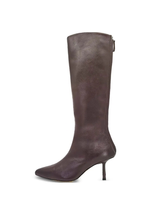 Studio Amelia Petra pointed knee high boots - Brown