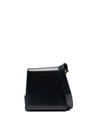 Versace Pre-Owned 1990s leather cross body bag - Blue