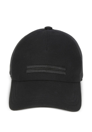 Zegna embroidered baseball cap - Black
