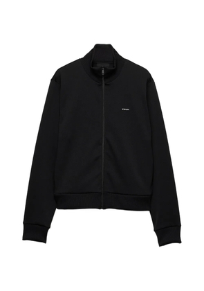 Prada technical jersey blouson jacket - Black
