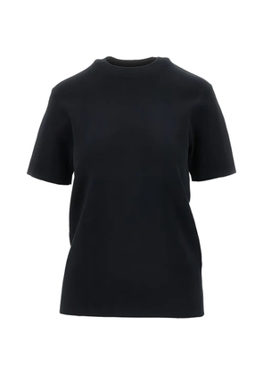 ENTIRE STUDIOS mercerized short-sleeve T-shirt - Black