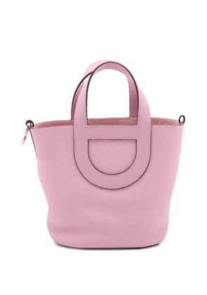 Hermès Pre-Owned 2023 Clemence and Swift In The Loop 18 handbag - Pink
