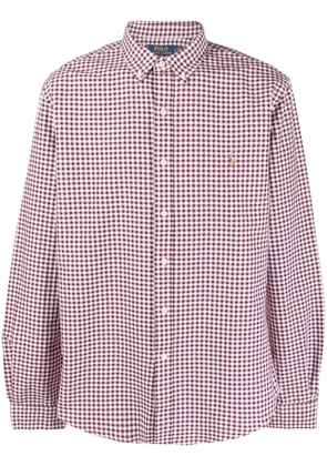 Polo Ralph Lauren logo-embroidered check-print shirt