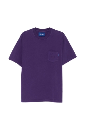 Awake NY chest-pocket T-shirt - Purple