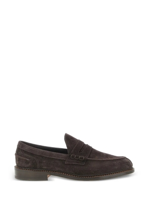 Tricker's Adam suede loafers - Brown