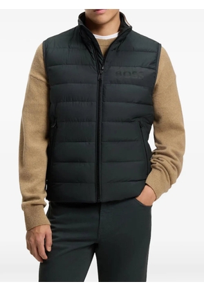 BOSS quilted gilet - Green