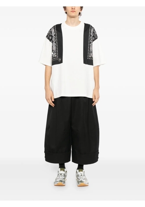 Mastermind Japan bandana-print T-shirt - White