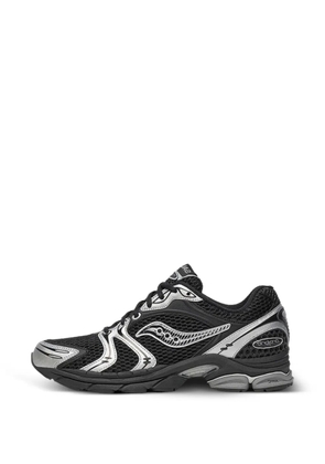 Saucony ProGrid Triumph 4 silver panelled sneakers - Black