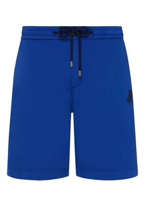 Vilebrequin Turtle-embroidered shorts - Blue
