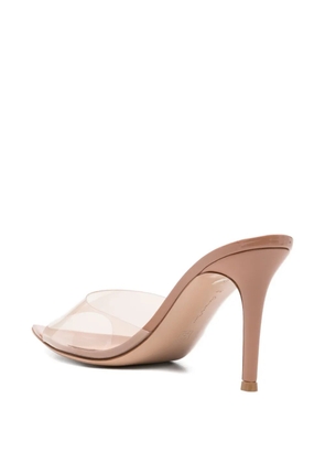 Gianvito Rossi Elle pointed-toe mules - Neutrals