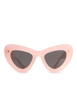 JW Anderson butterfly-frame sunglasses - Pink