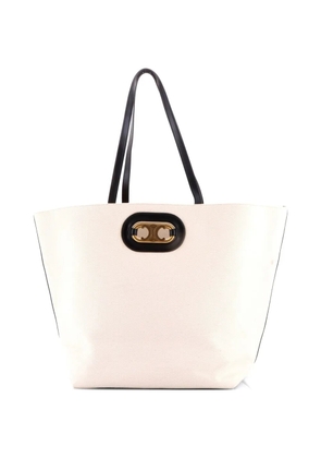 Celine Pre-Owned Cabas Maillon Triomphe Bag Canvas tote bag - Neutrals